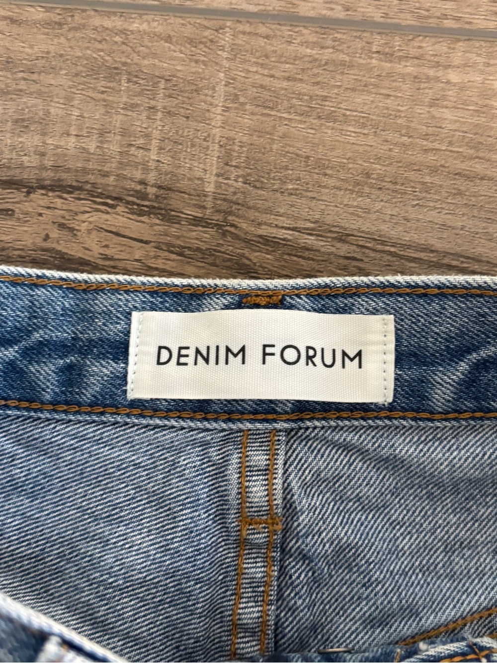 Denim Forum The Joni High Rise Loose Jeans Blue Size 24 - Picture 6 of 11